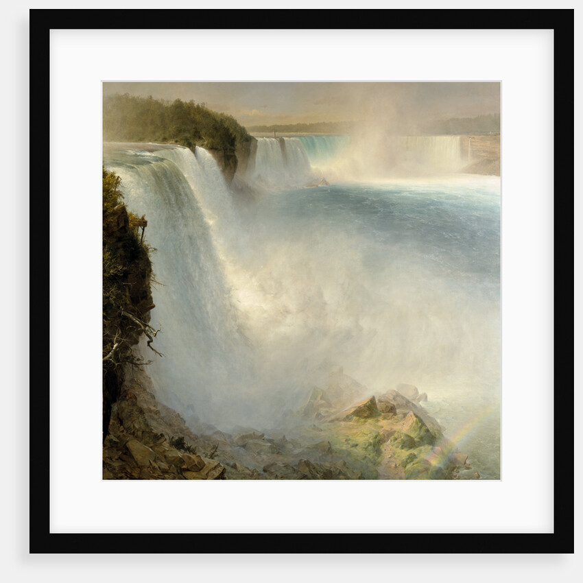 Niagara Falls, from the American Side by Frederic Edwin Church